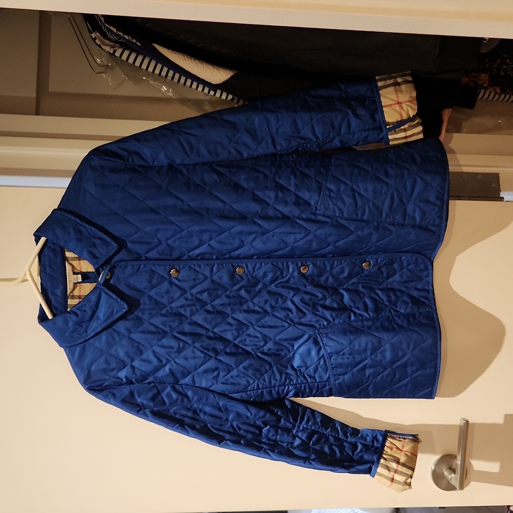Burberry quilted jacket